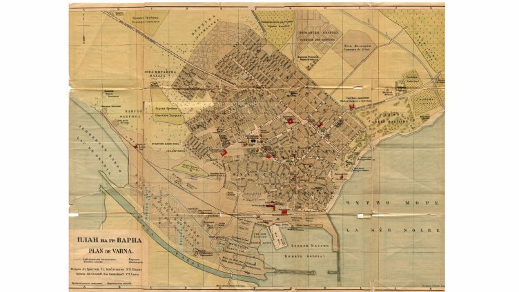 План на Варна от 1923 г.