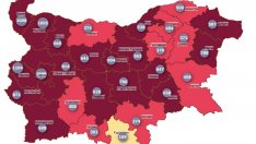 Заболеваемостта от COVID-19 в страната на 14-дневна база е 736.97 на 100 000 души