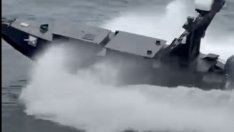Появи се видео от зрелищната атака с морски дрон срещу кораба CONTSHIP JET