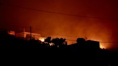 Български пожарникари участват в гасенето на огъня на Халкидики, пламна и Крит