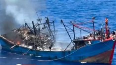 Български екипаж спаси 34-ма души от горящ кораб насред Индийския океан