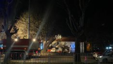 Горя бившето помощно училище "Братя Миладинови" във Варна