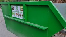 Поставих втори контейнер за растителни отпадъци в района на &bdquo;Евксиноград&ldquo;