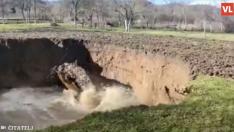 След земетресенията: Големи дупки се отвориха в Хърватия (ВИДЕО)