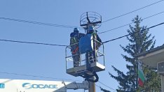 Монтираха платформи за щъркелови гнезда по стълбовете в Северна България (СНИМКИ)