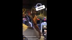 Джигит лети с "Ламборджини" из центъра на Варна (ВИДЕО)