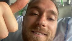 Ериксен e изписан от болницата