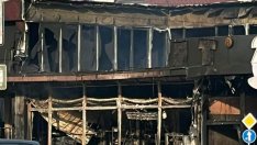 Изгоря най-големият хранителен магазин в Кранево