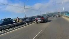 3 верижни катастрофи с общо 13 автомобила са станали тази сутрин на Аспаруховия мост