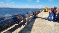 Ремонтът на тръбопровода на Варненското езеро ще приключи в началото на 2025 г.