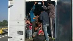 ТИР с 55 афганистанци спрян на "Тракия". Обещали по 150 лв. на шофьора