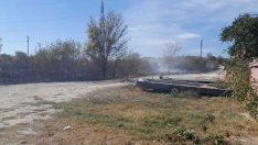 Пожар горя във вилната зона над Аладжа манастир