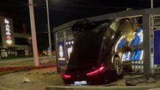 Шофьорът зарязал AMG-то и избягал от инцидента в "Аспарухово"