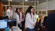 Ученици от специалност „Съдебна администрация“ са на стаж в Окръжен съд - Варна