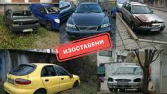 Премахват 13 трошки, изоставени по улиците във Варна