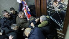 Сблъсъци и протести в Сърбия