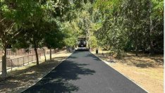 Започна частичният ремонт на парка в квартал "Аспарухово"