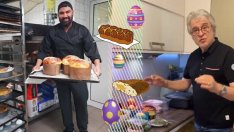 Майстори: Орлин Горанов и Азис месят козунаци