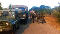 Армията се включи в гасенето на пожарите