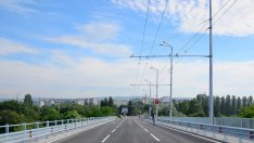 Възстановено е осветлението по "Аспаруховия мост"