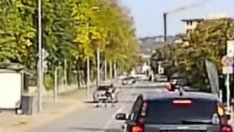 Пореден инцидент с тротинеткаджия във Варна! Трагедията се размина на косъм (ВИДЕО)