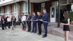 Вълчев откри новата сграда на Търговската гимназия и обновеното общежитие на ИУ-Варна