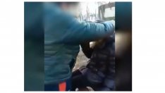 Момче удря и влачи момиче със специални потребности за косата