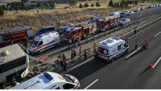 Адска автобусна катастрофа в Турция: 9 жертви и 26 ранени