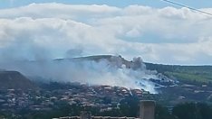 Потушиха пожара в ромската махала на Белослав