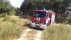 Пожарът в българската част на планината Славянка е локализиран