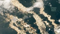 Реки от злато в Перу заснеха от Космоса