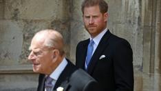 Принц Хари изпраща дядо си, без Меган