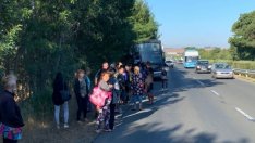 Пишман шофьорка, помете водач на аварирал автобус