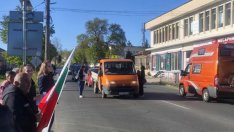 Жители на Приселци протестираха заради ветропарк