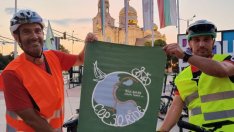 Международна колоездачна щафета премина през Варна