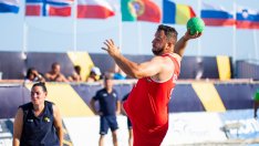 Шоу на европейското по плажен хандбал във Варна