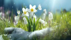 Температурите през март - от минус 5 до 25 градуса