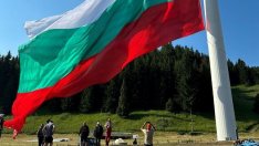 Издигнаха българското знаме на пилона в Рожен (ВИДЕО)