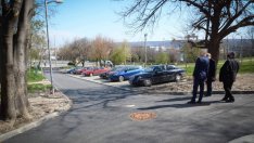 Облагородиха междублоковите пространства на ул. „Барутен погреб“ във Варна