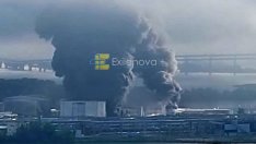 Украйна удари голям петролен терминал в Санкт Петербург