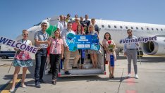 Първи директен полет по линията Варна – Прага – Варна на „България Еър“