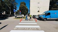 Освежават всички пешеходни пътеки в "Аспарухово" преди 15 септември