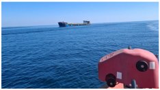 Още един поразен кораб в Черно море, този път в териториалните води на Румъния
