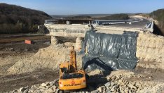 Топ полицаи провериха строежа на "Хемус" край "Буховци" и "Белокопитово" 