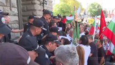 Привърженици на "Величие" и "Възраждане" опитаха да нахлуят в НС (ВИДЕО)