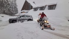 На Витоша натрупа над половин метър сняг