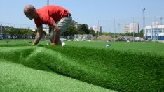 Спонсори на Спартак изграждат два футболни терена на СК "Локомотив"