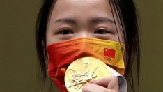 Китай мачка на игрите в Токио