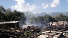 Мълния порази ферма, уби десетки животни