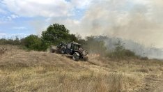 180 пожари са потушени в страната пред изминалото денонощие